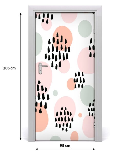 Fototapeta na dvere abstraktné pozadia 95x205 cm