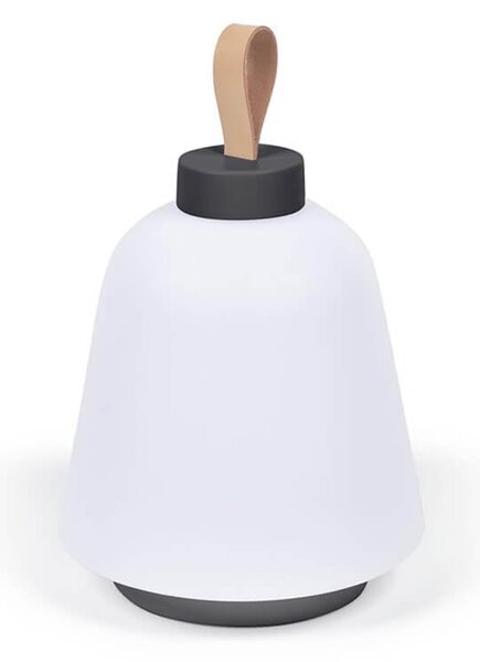 MUZZA Vonkajšia lampa iyad bielo-čierna