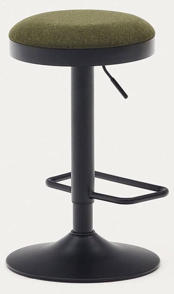 MUZZA Barová stolička biza 80 cm zelená