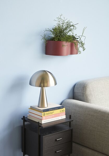 MUZZA Stolná lampa rome ø 25 strieborná