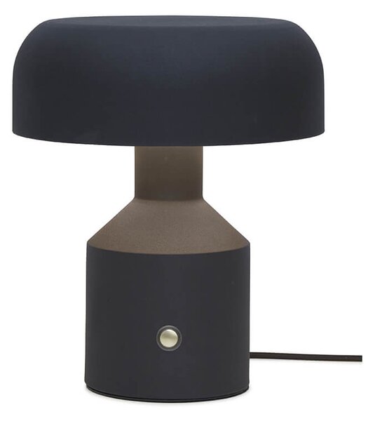 MUZZA Stolná lampa troppo 30 cm čierna