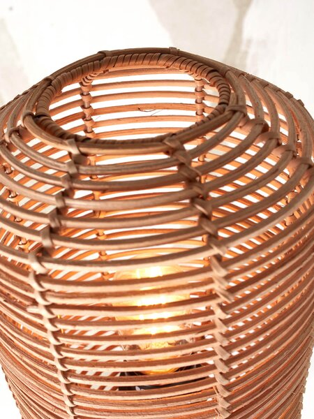 MUZZA Nástenná lampa tanami 25 cm prírodná