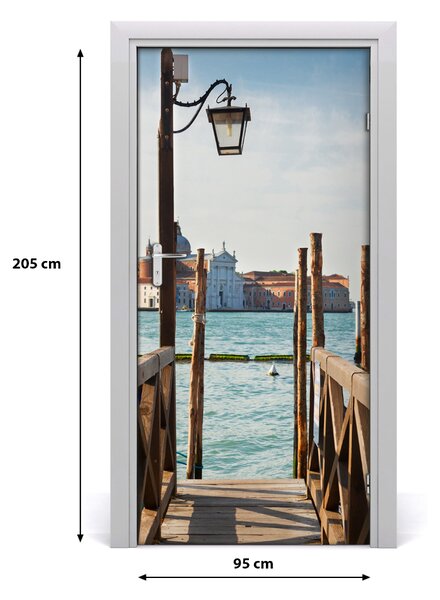 Fototapeta samolepiace na dvere Benátky Taliansko 95x205 cm