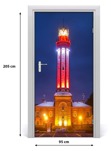 Fototapeta samolepiace na dvere Niechorze Poľsko 95x205 cm