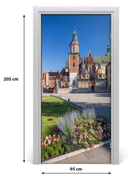 Fototapeta samolepiace na dvere Krakov Poľsko 95x205 cm