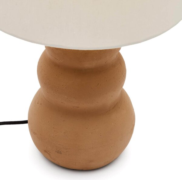 MUZZA Stolná lampa sedma prírodná