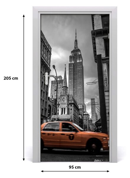 Fototapeta samolepiace na dvere New York 95x205 cm