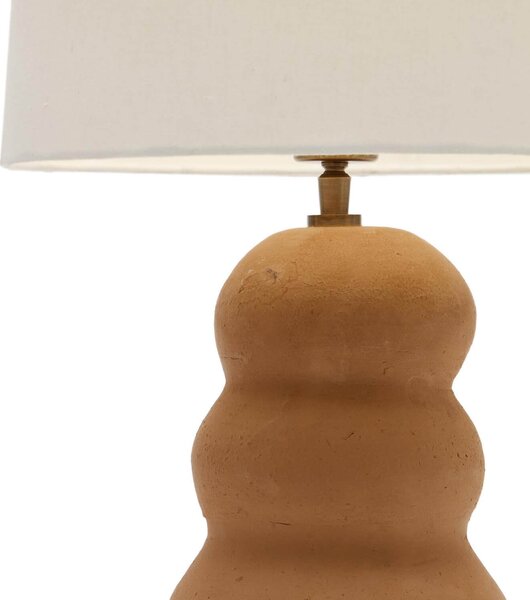 MUZZA Stolná lampa sedma prírodná