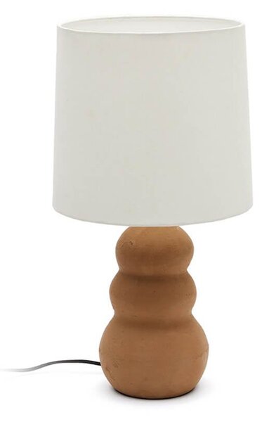 MUZZA Stolná lampa sedma prírodná