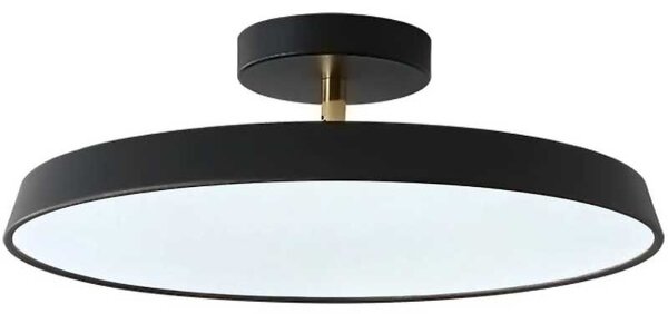 Toolight - Stropné svietidlo 50 cm 5xE27 60W APP860-C, čierna-zlatá, OSW-08956