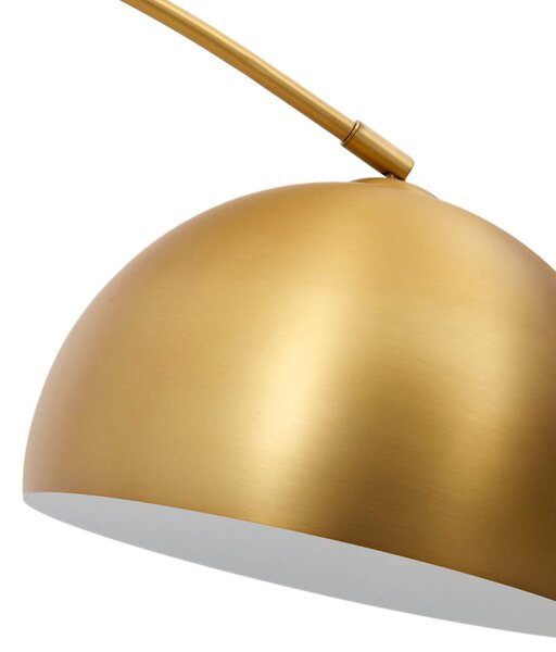 MUZZA Stojacia lampa dali 160 cm zlatá