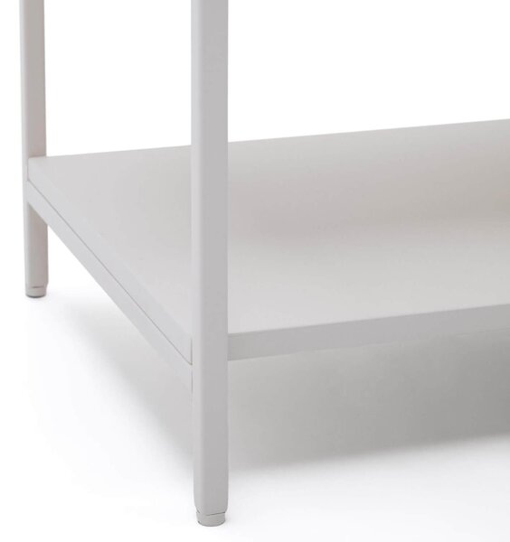 MUZZA Komoda ranad 195 x 80 cm biela