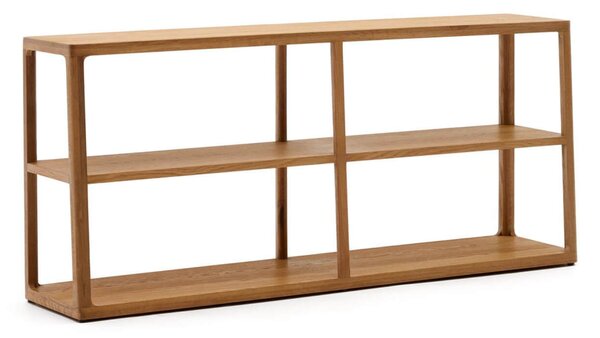 MUZZA Regál mayam 180 x 81 cm prírodný
