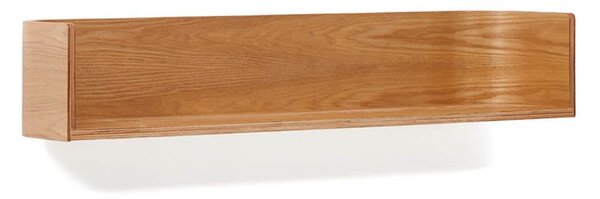 MUZZA Nástenná polica tavia 90 x 20 cm prírodná