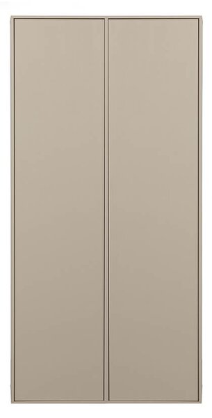 MUZZA ŠATNÍKOVÁ SKRIŇA DARIA DOUBLE 200 X 100 CM BÉŽOVÁ
