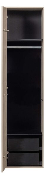MUZZA ŠATNÍKOVÁ SKRIŇA DARIA SINGLE 200 X 50 CM BÉŽOVÁ