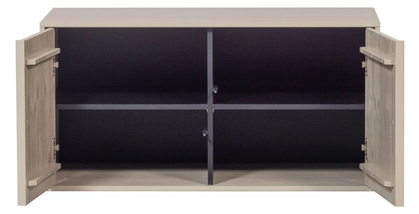 MUZZA ŠATNÍKOVÁ SKRIŇA DARIA DOUBLE 50 X 100 CM BÉŽOVÁ