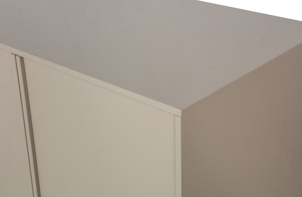 MUZZA ŠATNÍKOVÁ SKRIŇA DARIA DOUBLE 50 X 100 CM BÉŽOVÁ