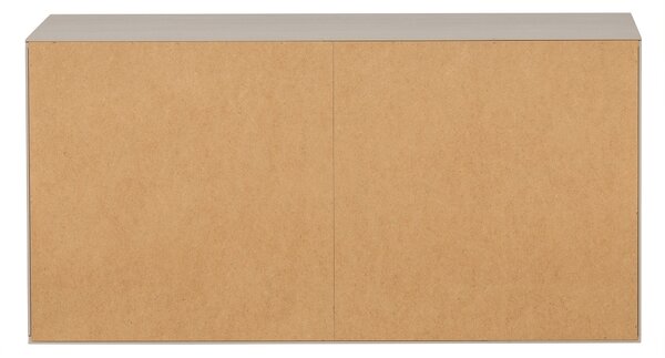 MUZZA ŠATNÍKOVÁ SKRIŇA DARIA DOUBLE 50 X 100 CM BÉŽOVÁ