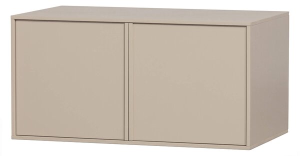 MUZZA ŠATNÍKOVÁ SKRIŇA DARIA DOUBLE 50 X 100 CM BÉŽOVÁ