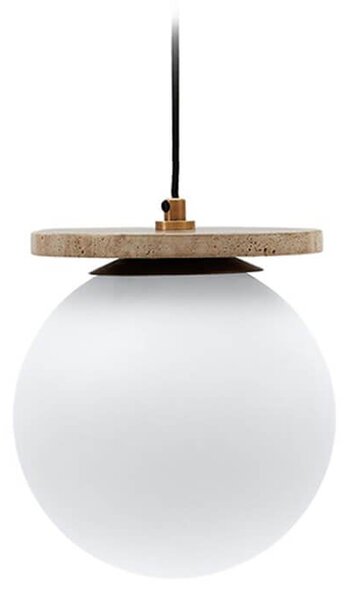 MUZZA Stropná visiaca lampa lachima biela