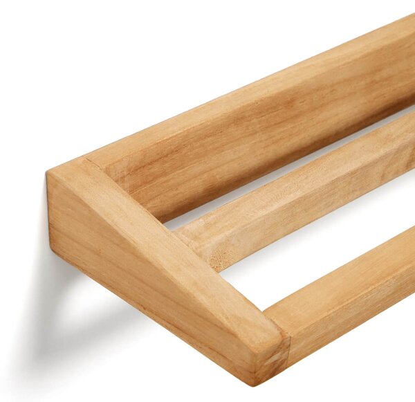 MUZZA Vešiak na uteráky tanet 40 x 5 cm prírodný