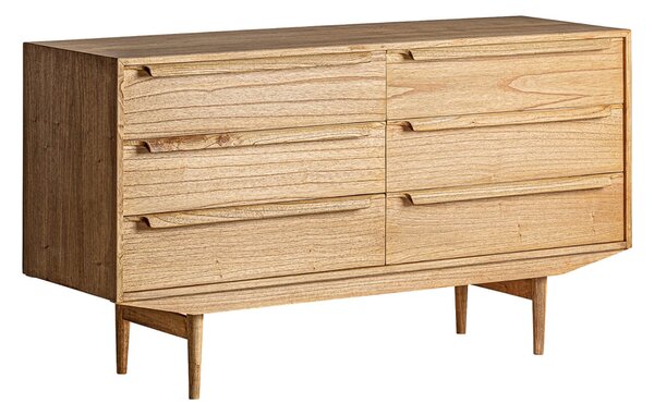 MUZZA Komoda Nyr 150 x 82 cm prírodná