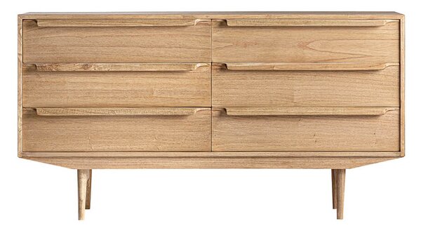 MUZZA Komoda Nyr 150 x 82 cm prírodná