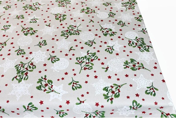 Vianočný obrus Imelo Farba Viacfarebná Rozmery 120x140 cm