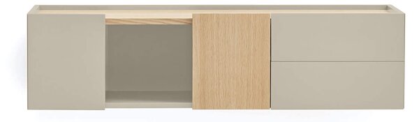MUZZA TV stolík Oma 110 x 35 cm béžová