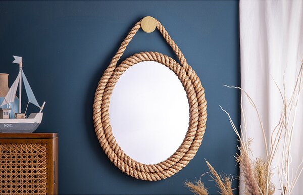 Dizajnové nástenné zrkadlo Nikolas 62 cm