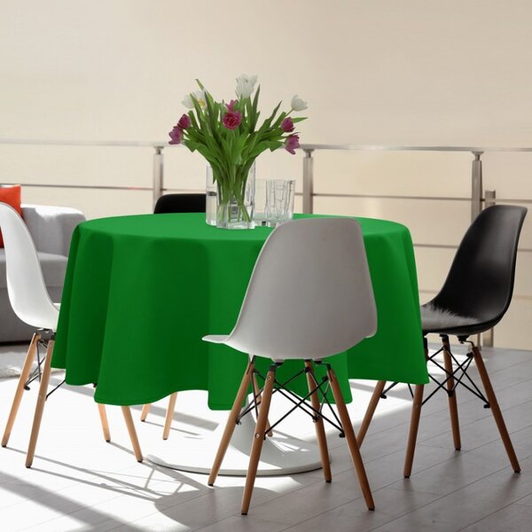 Obrus okrúhly Standard Ø 140 cm zelený Farba Zelená Rozmery Kruh Ø 140 cm