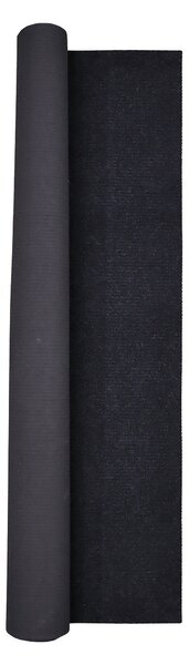 Vopi , Behúň na mieru Quick step antracit, šíre 60 cm, šedá, chodba / predsieň