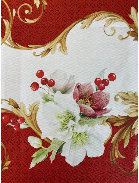 Vianočný behúň na stôl digitálna potlač 50x150 cm Made in Italy Farba Viacfarebná Rozmery 50x150 cm