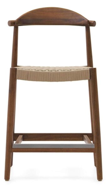 MUZZA Barová stolička glynis 62 cm orech