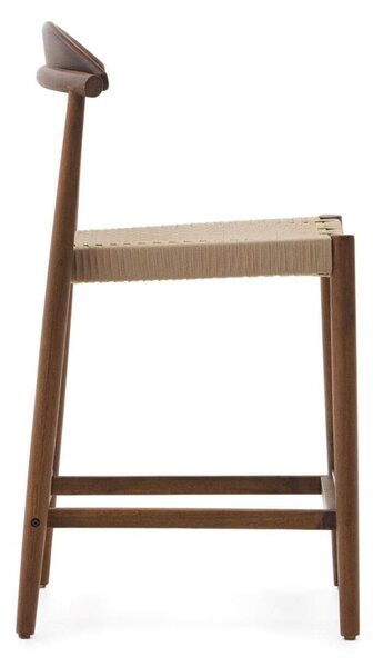 MUZZA Barová stolička glynis 62 cm orech