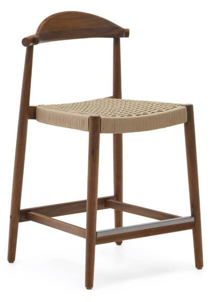 MUZZA Barová stolička glynis 62 cm orech