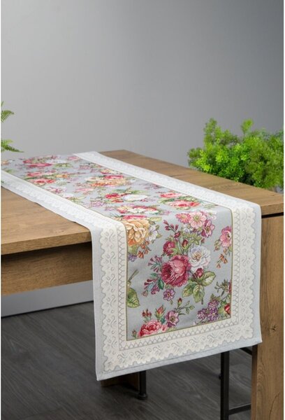 Gobelínový obrus CH 1175 Farba Šedá Rozmery 40x100 cm