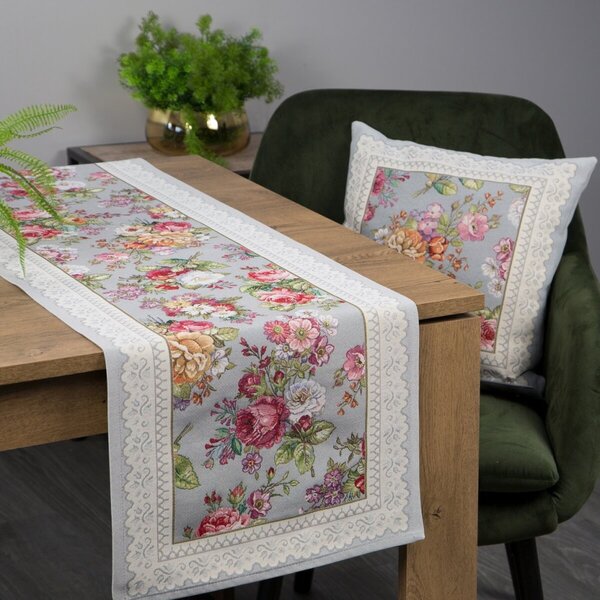Gobelínový obrus CH 1175 Farba Šedá Rozmery 40x100 cm