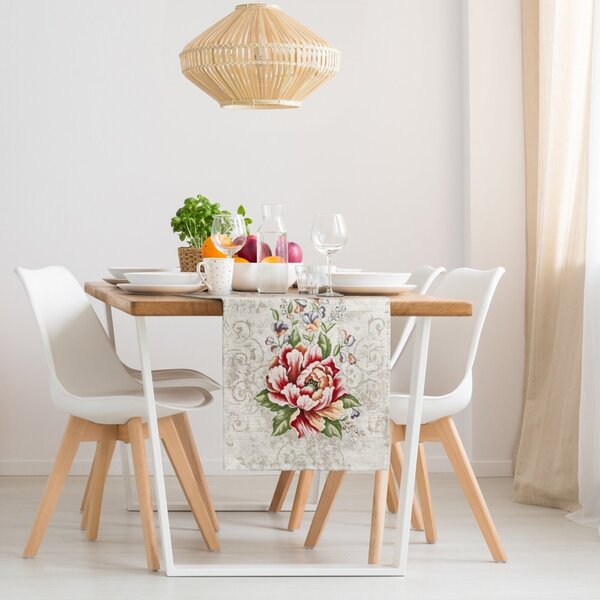 Gobelínový obrus na stôl Chenille 1182 RJ Farba Viacfarebná Rozmery 50x40 cm