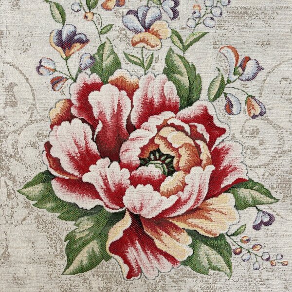 Gobelínový obrus na stôl Chenille 1182 RJ Farba Viacfarebná Rozmery 50x40 cm