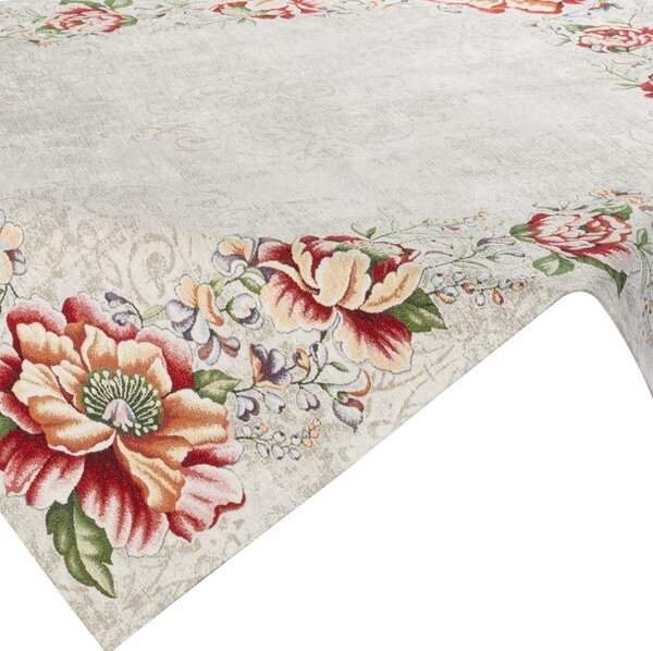 Gobelínový obrus na stôl Chenille 1182 RJ Farba Viacfarebná Rozmery 50x40 cm