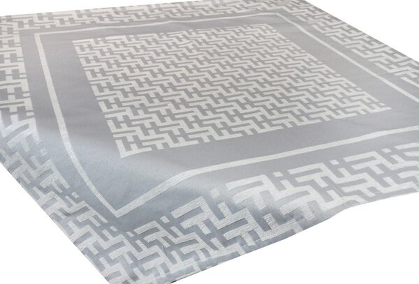 Gobelínový obrus na stôl Glamour šedý 90x90 cm Chenille IT105 Mondo Italia Farba Šedá Rozmery 90x90 cm