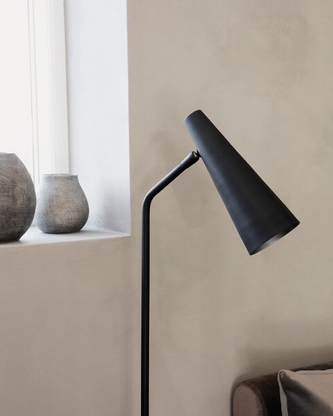 MUZZA Stojacia lampa cysep čierna