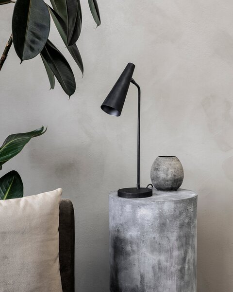 MUZZA Stolná lampa cysep čierna