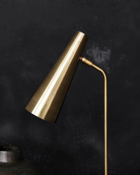 MUZZA Stolná lampa cysep zlatá