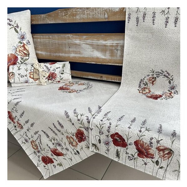 Gobelínový obrus na stôl Chenille 1298 RK Farba Viacfarebná Rozmery 50x40 cm