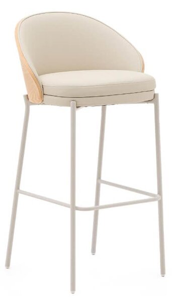 MUZZA Barová stolička meya 77 cm biela