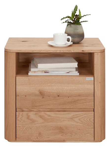 NOČNÝ STOLÍK, divoký dub, farba duba, 60/60/38 cm Valnatura - Spálňové sety