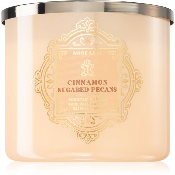 Bath & Body Works Cinnamon Sugared Pecans vonná sviečka 411 g